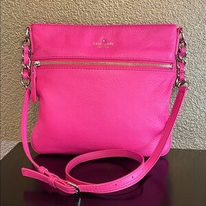 NEON PINK KATE SPADE CROSSBODY BAG 🌺